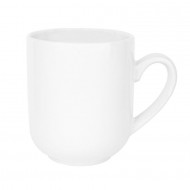 Beyaz Elite Porselen Kupa Bardak